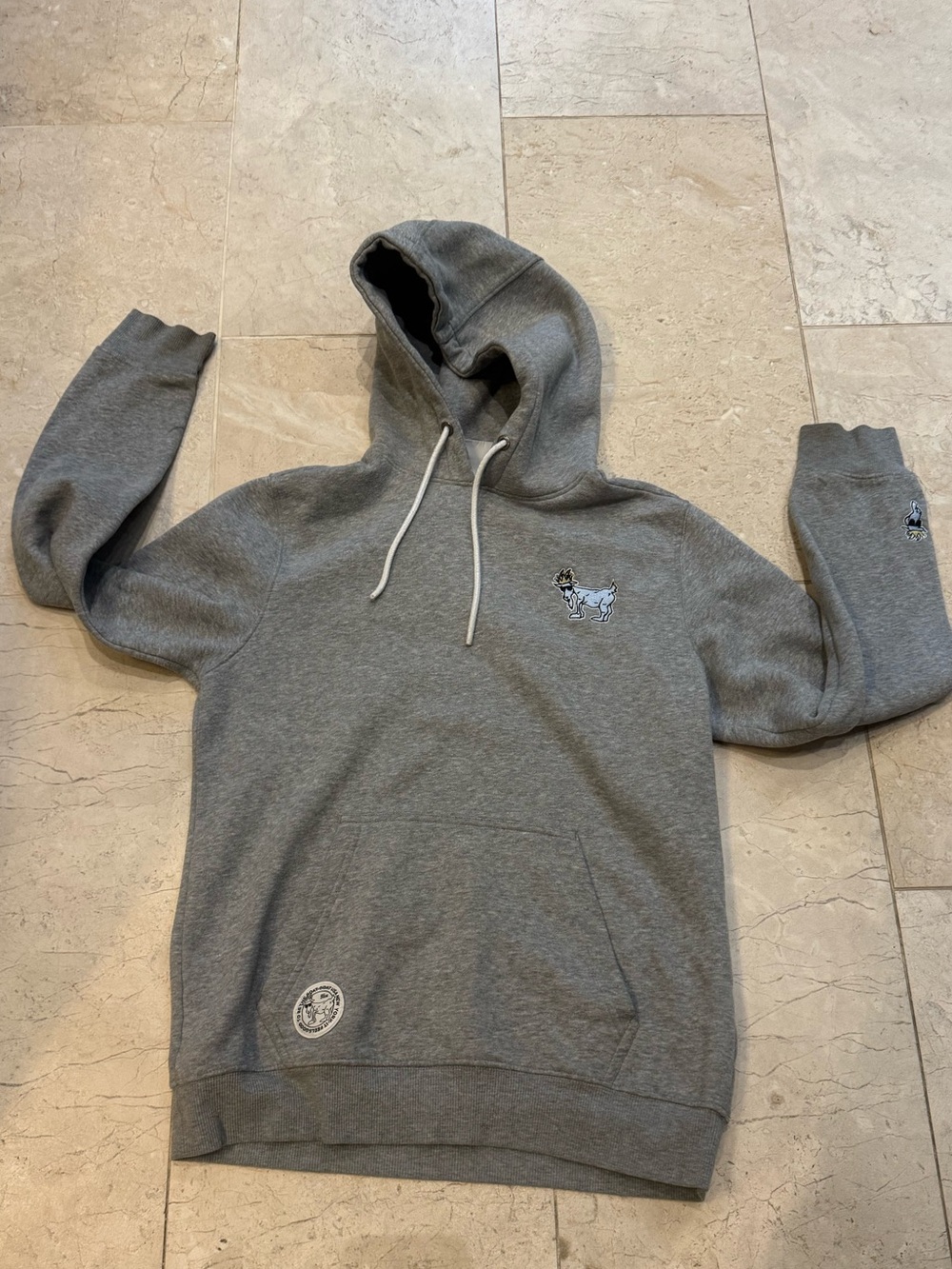 Gray GOAT USA Hoodie